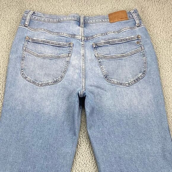 Madewell Light Blue Flare & Wide Leg Jeans - Picture 5 of 15